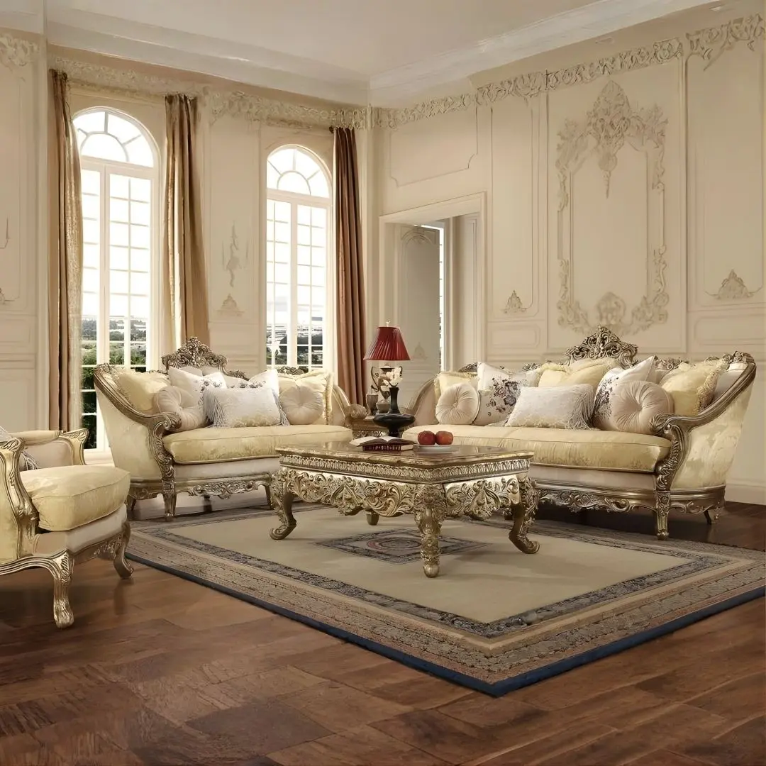 Decorative mahogany Victorian furniture