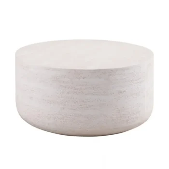 Off-White Ceramic Coffee Table