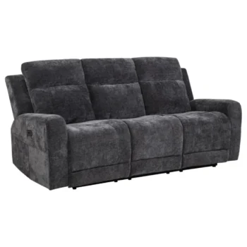 Chenille Power Reclining Sofa Set