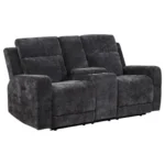 Chenille Power Reclining Sofa Set