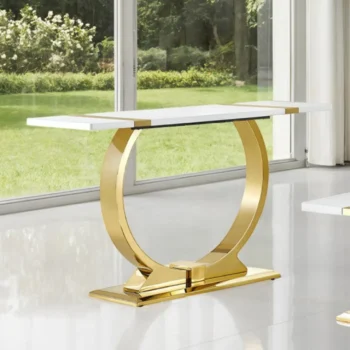 White Sofa Table