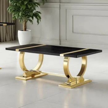 Black Rectangle Coffee Table