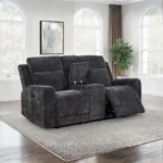 Chenille Power Reclining Sofa Set