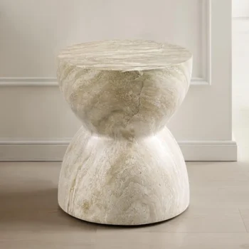 Beige Side Table