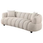 Whitney Channel Tufted Sofa Set Fabric by Coaster Furniture