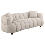 Whitney Channel Tufted Sofa Set Fabric by Coaster Furniture