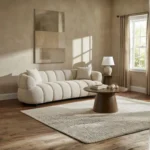 Whitney Channel Tufted Sofa Set Fabric by Coaster Furniture