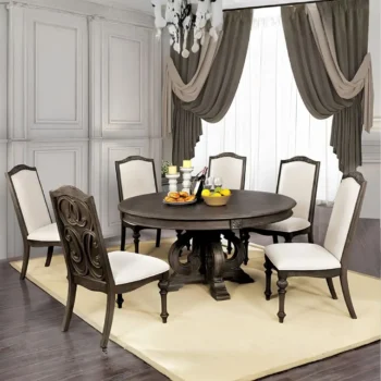 rustic dining table set