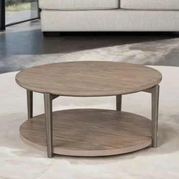Wooden Round Coffee Table