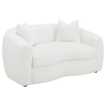 Isabella Faux Sheepskin Sofa Set Natural