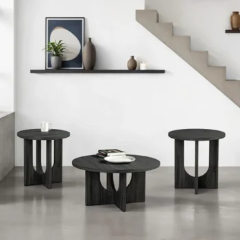 Gray Coffee Table Set of 3