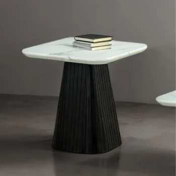 Modern Black End Table