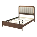 Hayward Walnut Wood Bed by Furniture Of America - Image 3