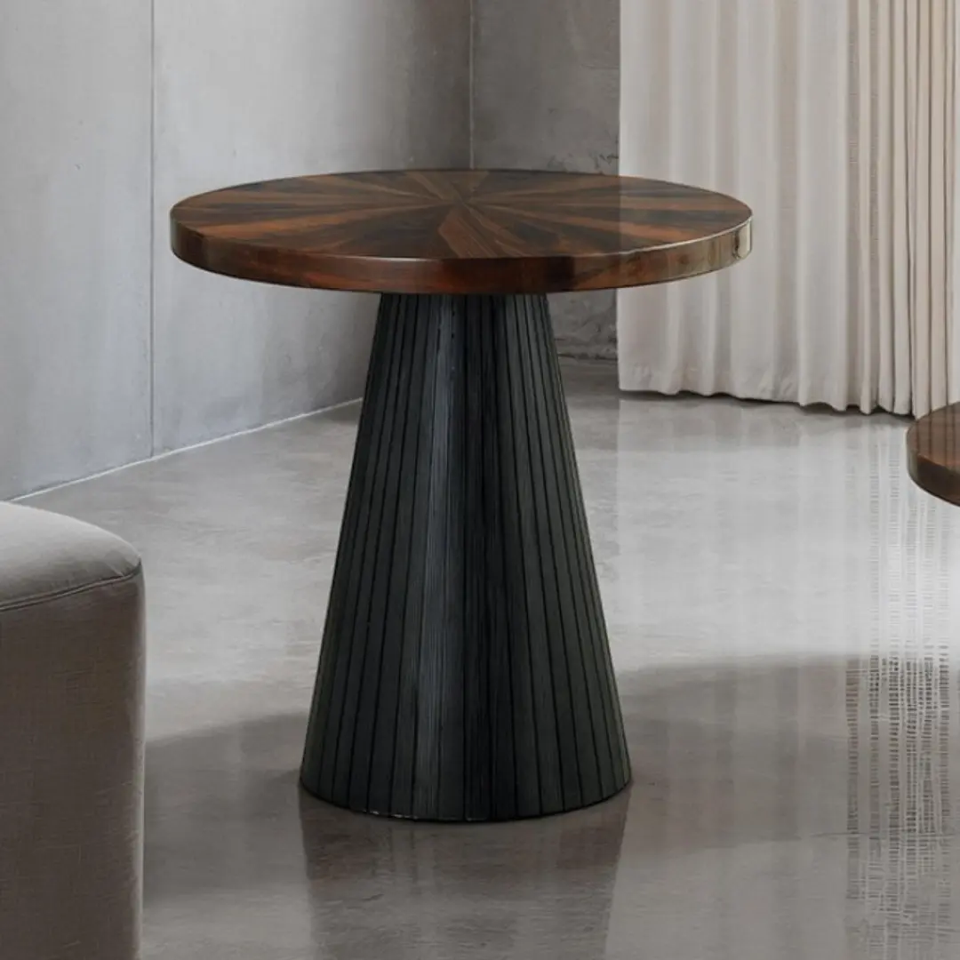 Surdal Black Walnut End Table By Furniutre Of America | Mobilia Cleopatra 3 Black Walnut End Table
