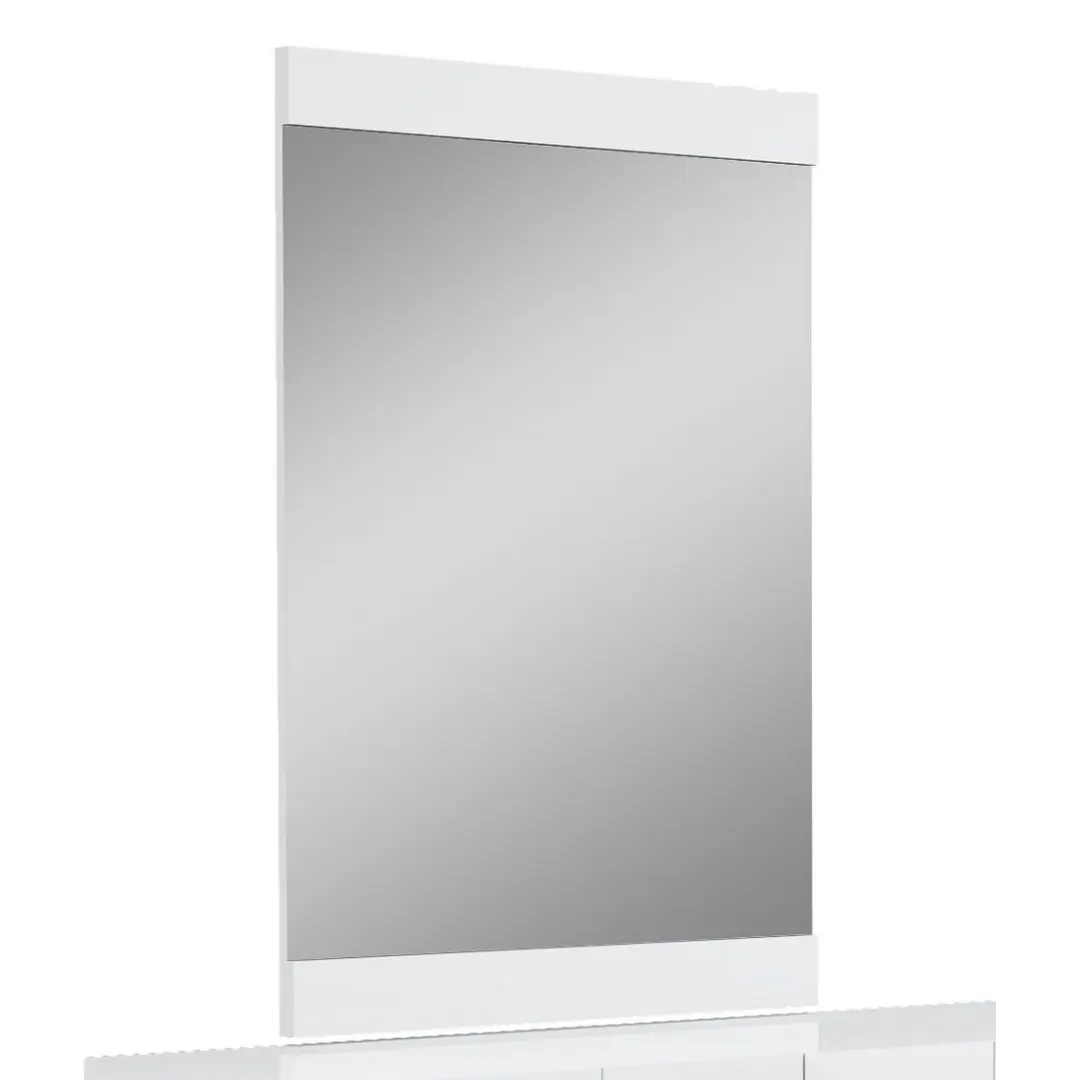 Aria White Mirror By Gu Furniture | Mobilia Cleopatra 3 White Mirror