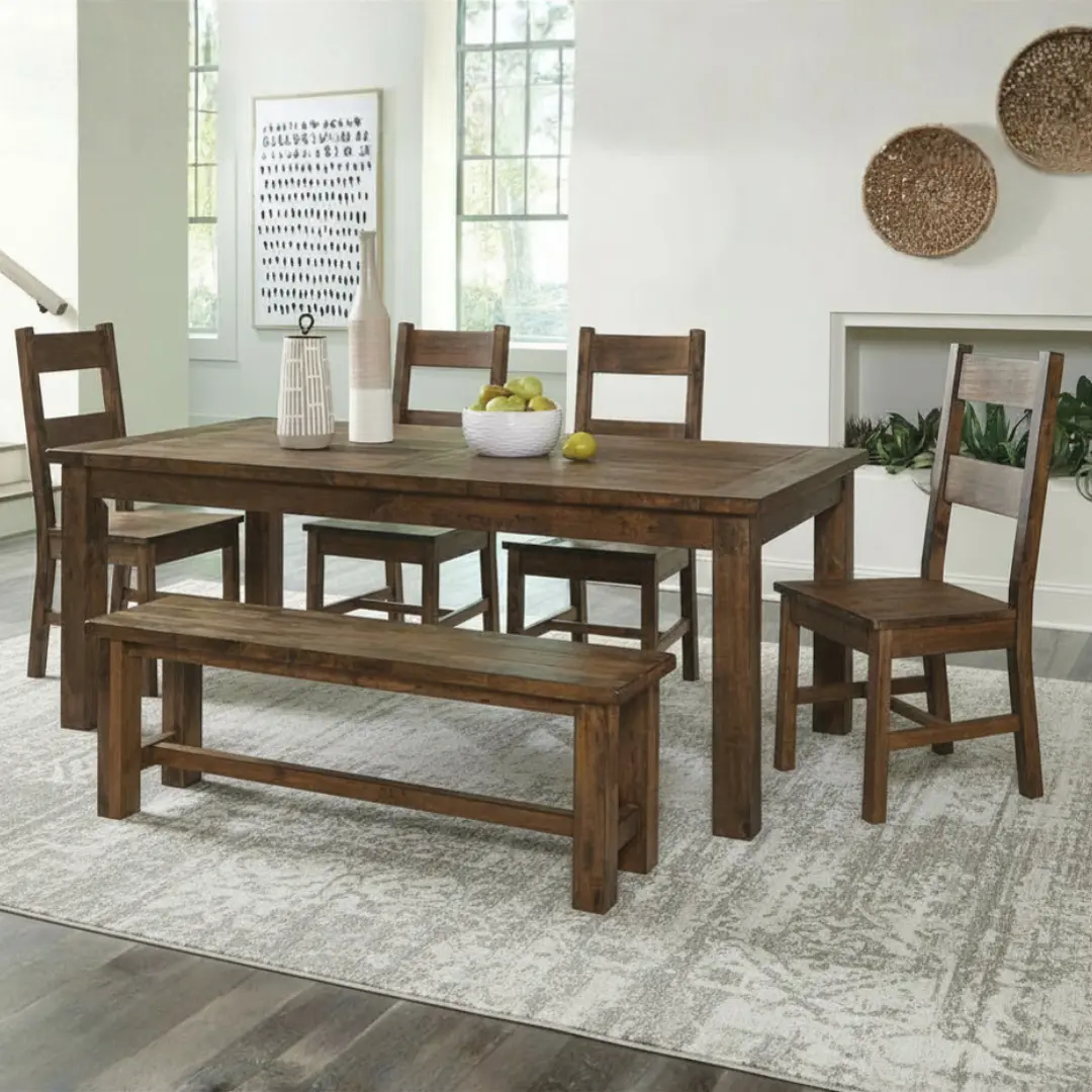 Jerrick 6 Piece Dining Set By Homelegance | Mobilia Cleopatra 3 6 Piece Dining Set