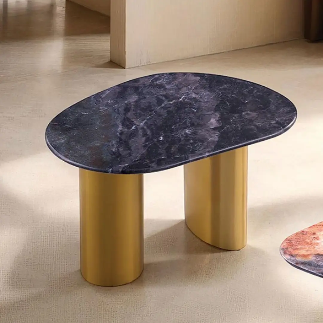 Northwich Stone Top End Table By Furniture Of America | Mobilia Cleopatra 3 Stone Top End Table