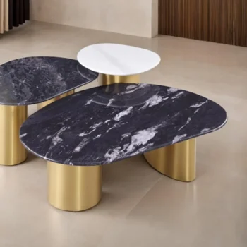Oval Marble Coffee Table