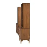 Hepburne Walnut TV Entertainment Console by Furniture of America - Image 4