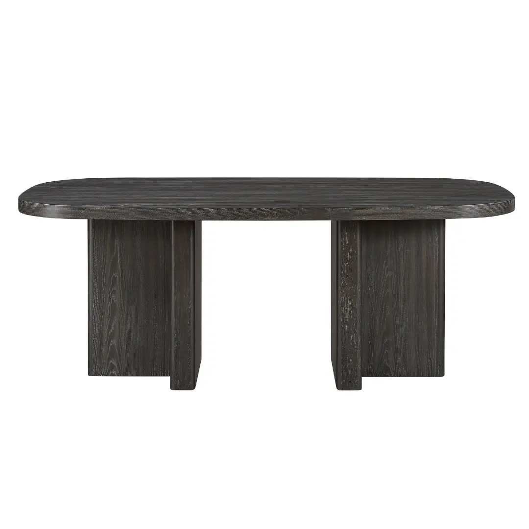 Marais Oval Dining Table By Homelegance | Mobilia Cleopatra 3 Oval Dining Table