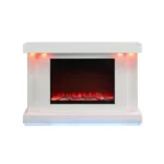 Dorrit 55 inch TV Console with Electric Fireplace by Furniture of America - Image 2