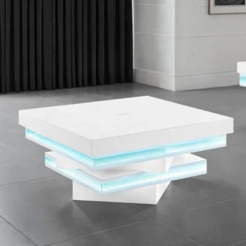 White Square Coffee Table