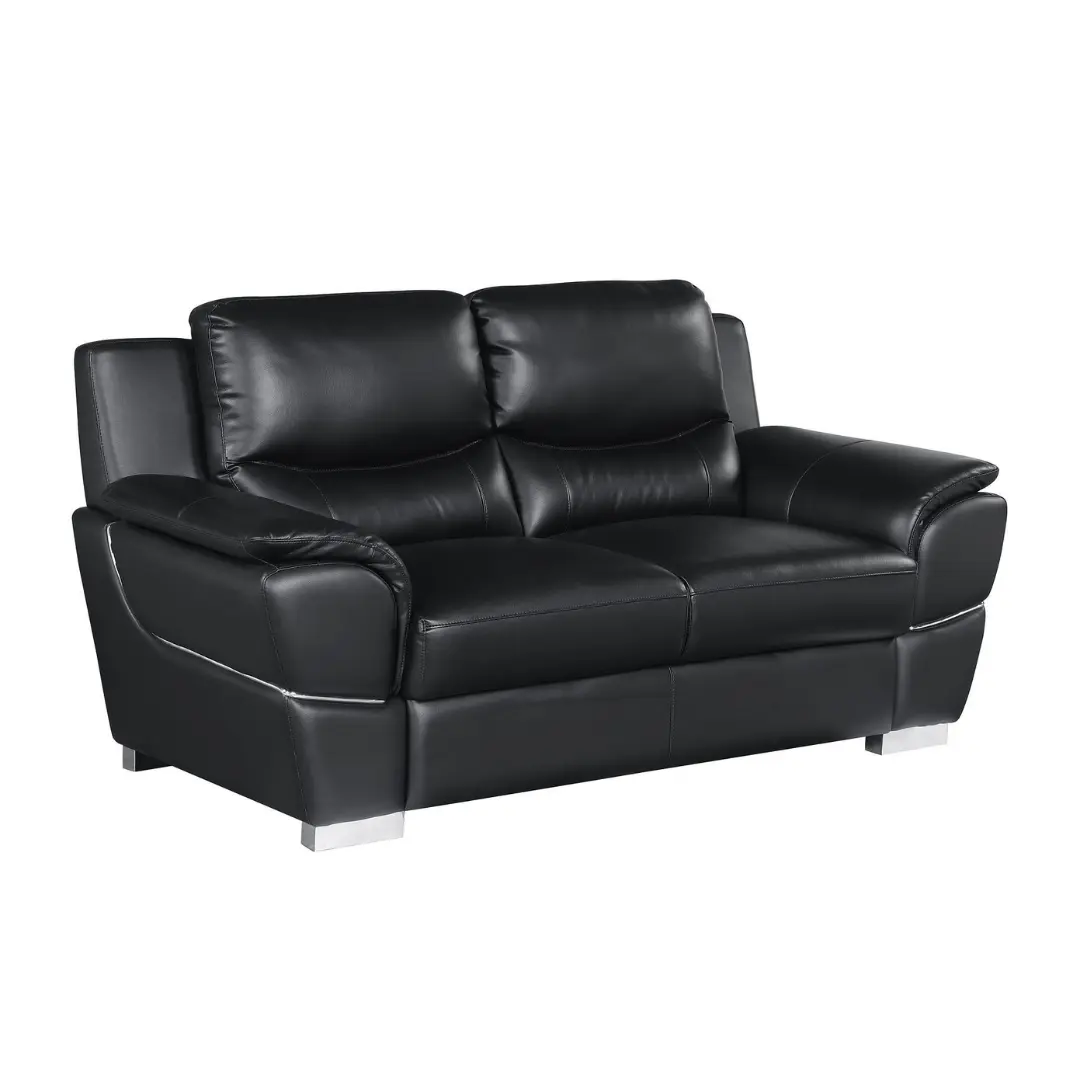 4572 Leather Loveseat Sofa By Gu Furniture | Mobilia Cleopatra 3 Leather Loveseat Sofa