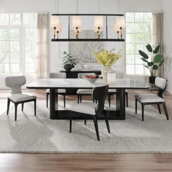 Black Dining Set