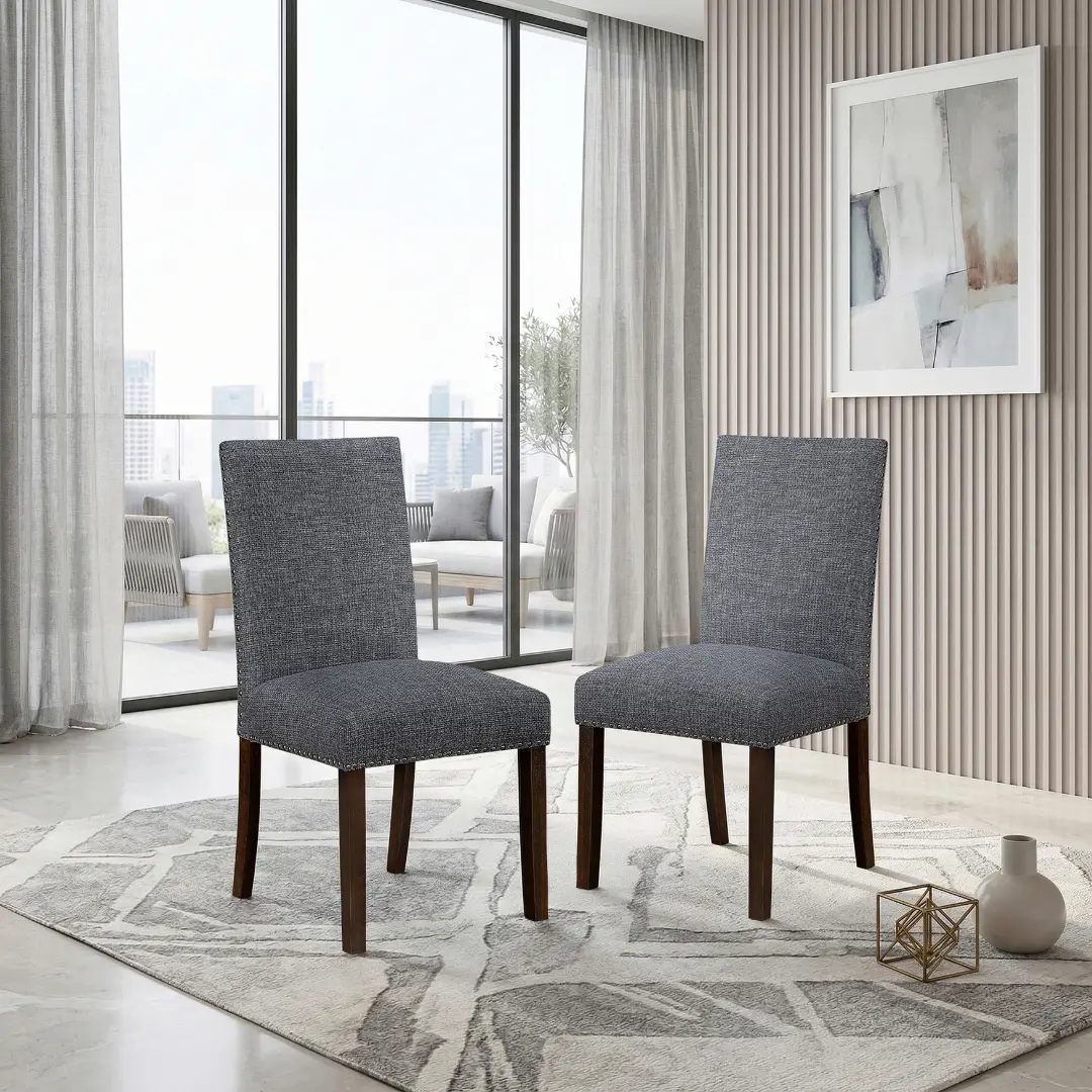 Paulson Upholstered Elegant Dining Chair Set Of 2 By Homelegance | Mobilia Cleopatra 3 elegant dining chair