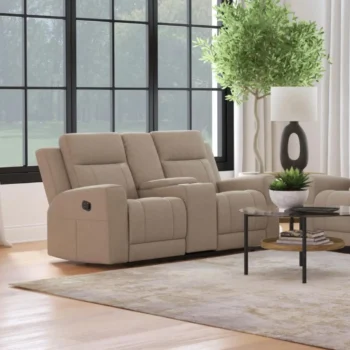 manual reclining loveseat