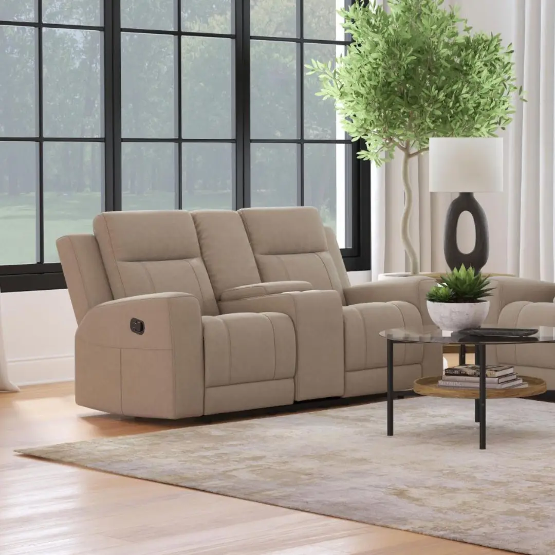 Brentwood Manual Reclining Loveseat By Coaster Furniture | Mobilia Cleopatra 3 manual reclining loveseat