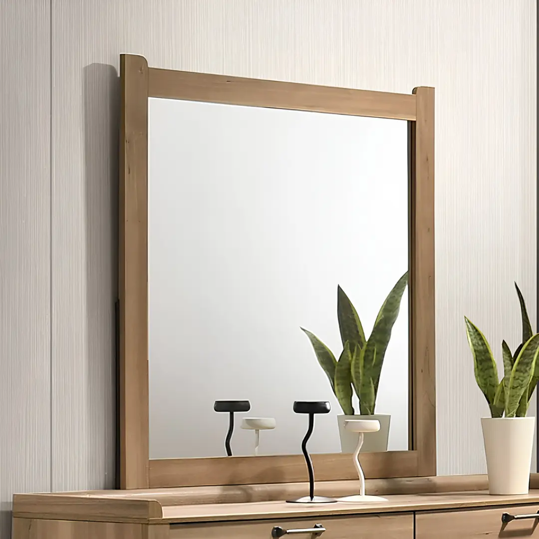 Elinora Rectangle Mirror By Furniture Of America | Mobilia Cleopatra 3 Rectangle Mirror