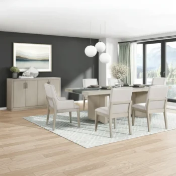 contemporary traditional dining room