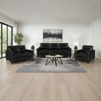 Three Piece Leather Sofa set