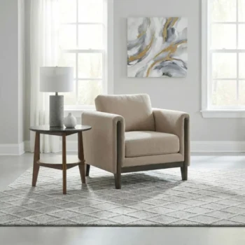 Taupe Living Room Chair