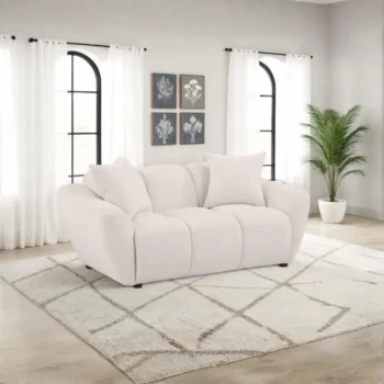 Plush Loveseat