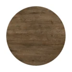 Matisse Brown Round Wood Dining Table By Homelegance - Image 5
