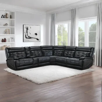 Reclining Leather Sectional Sofa