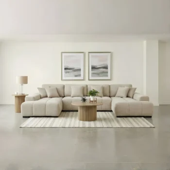 Sectional Sofa Beige