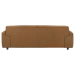 Orange Leather Sofa