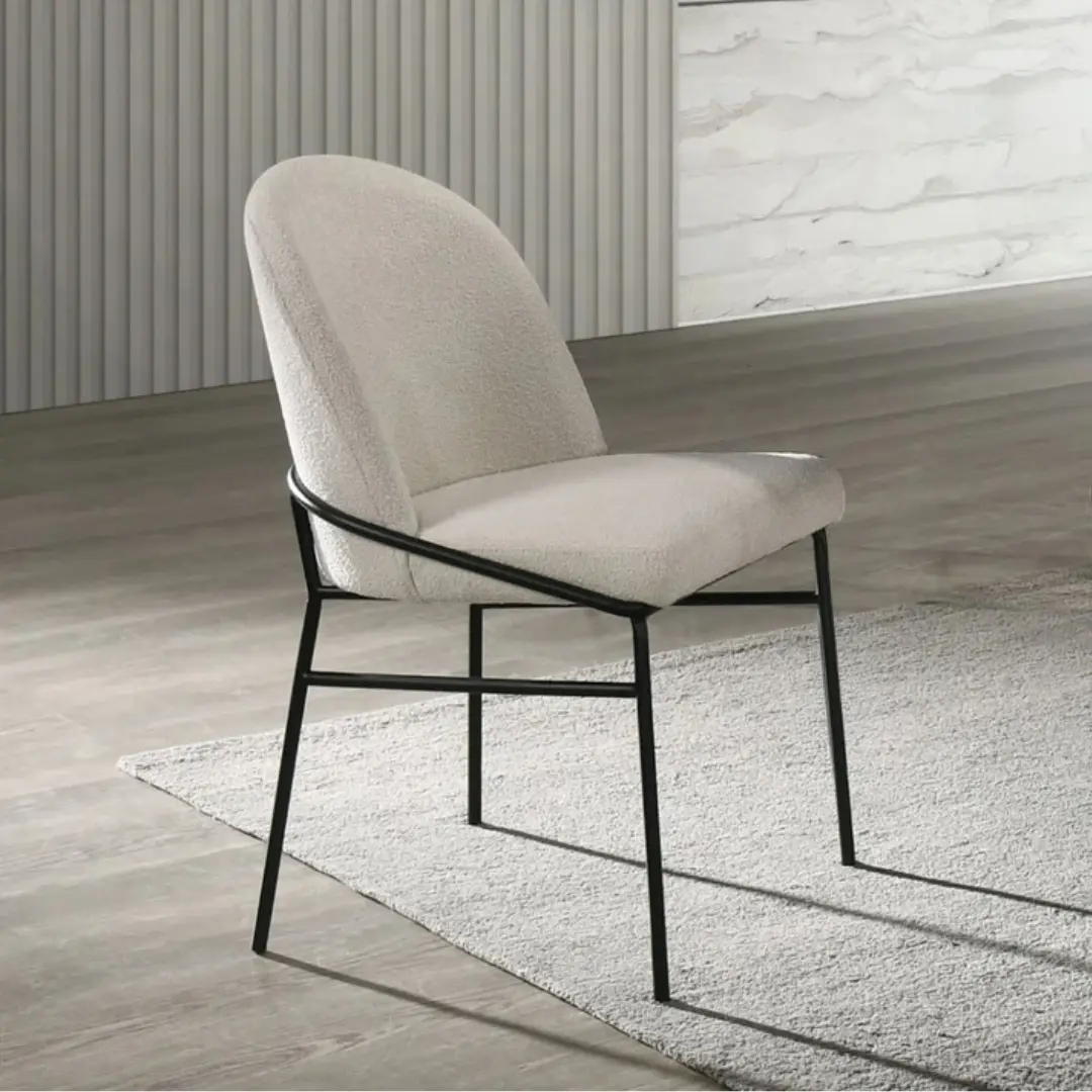 Lark Gray Side Chair Set Of 2 By Acme | Mobilia Cleopatra 3 Gray Side Chair Set of 2