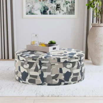 Oval Ottoman