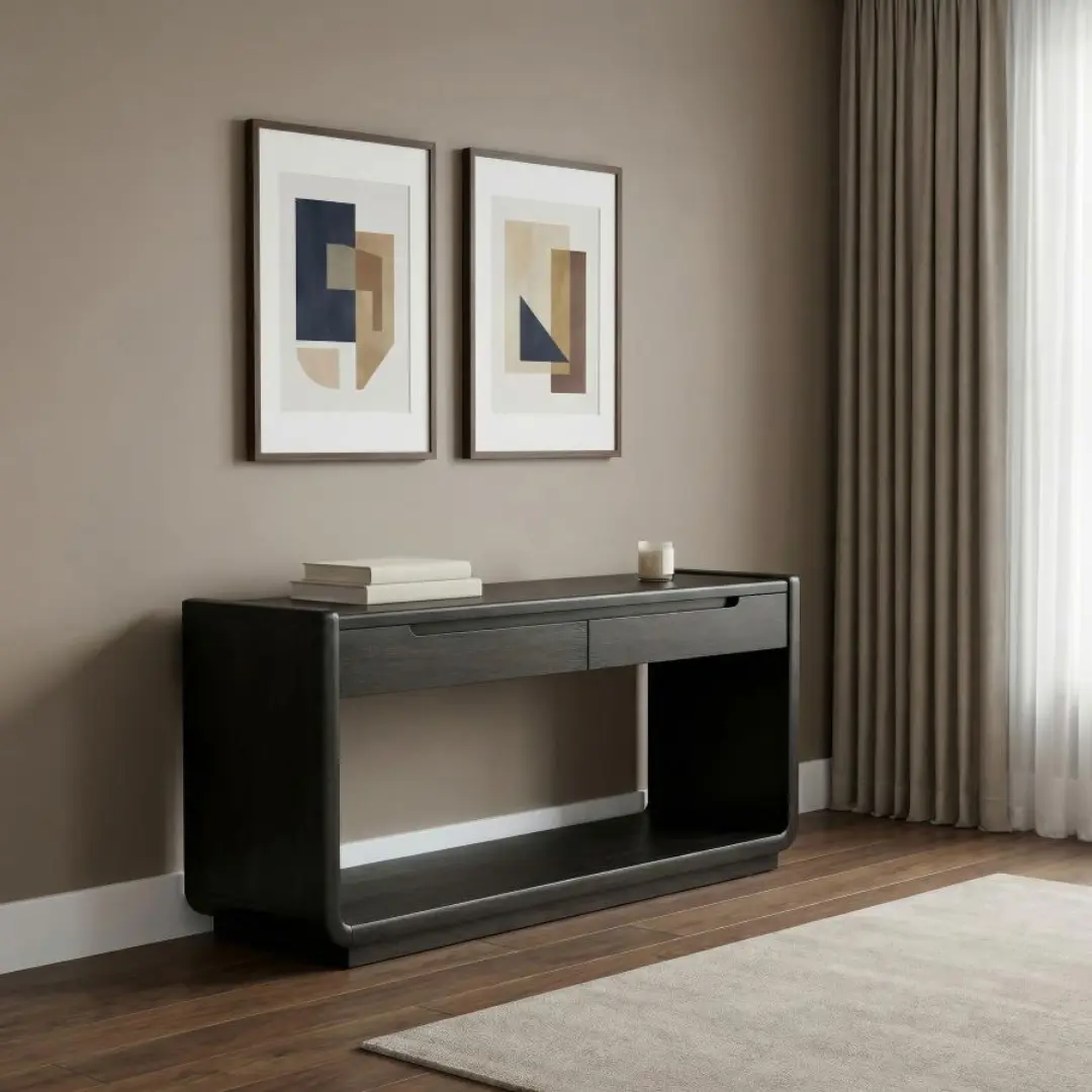 Leandro Rectangular Console Table By Coaster Furniture | Mobilia Cleopatra 3 Rectangular Console Table