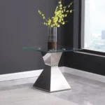 Chrome End Table