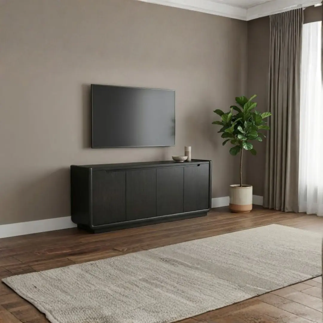 Leandro 72-Inch Tv Console Table With Storage By Coaster Furniture | Mobilia Cleopatra 3 TV Console Table with Storage