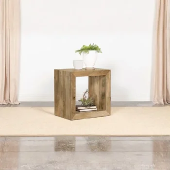Solid Wood End Table