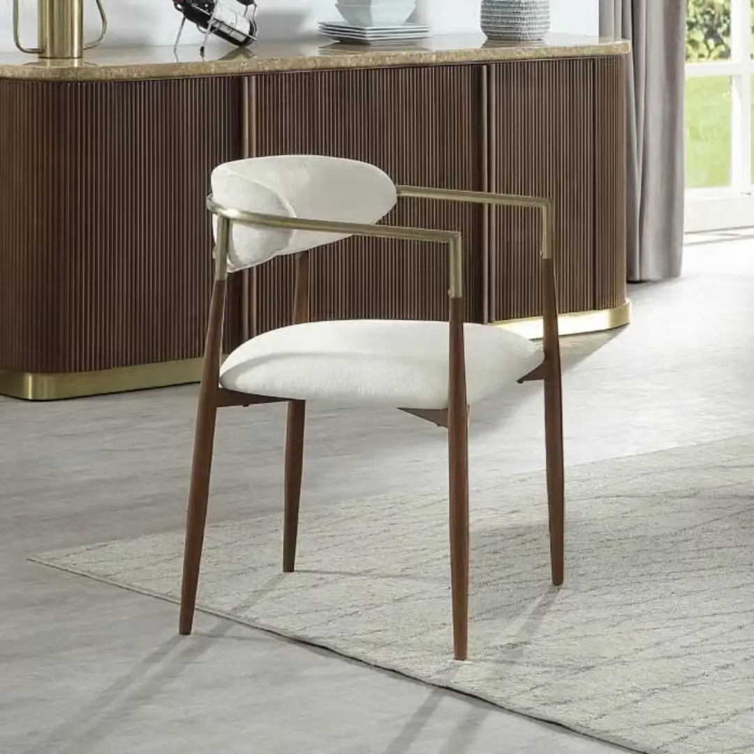 Clayten Upholstered Armchair​ Set Of 2 By Acme | Mobilia Cleopatra 3 Upholstered Armchair​ Set of 2