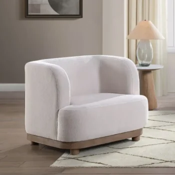 Beige Living Room Chair