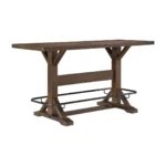 Oliver Brown Counter Height Bar Table By Homelegance – Counter Height Tables – View 4