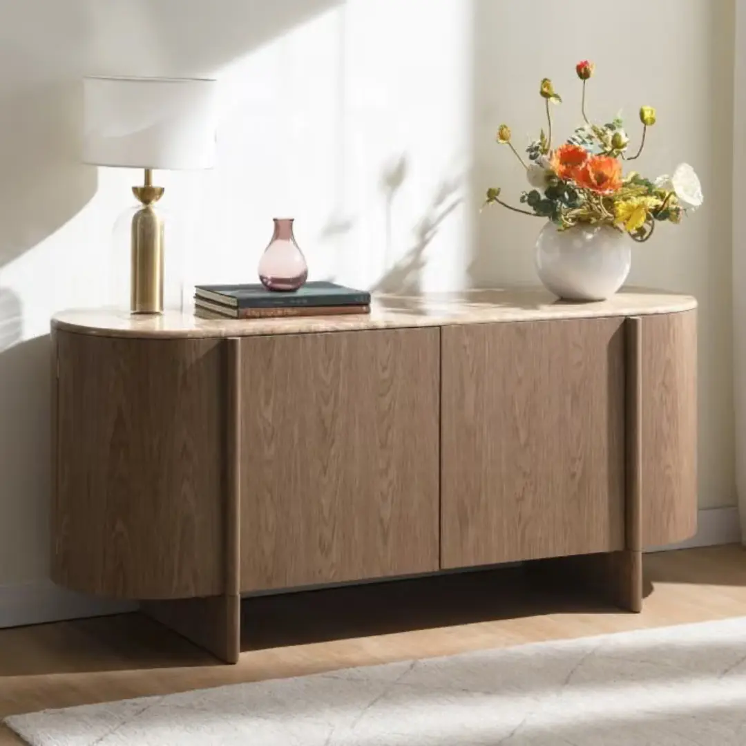 Markku Marble Top Console Table With Storage By Acme | Mobilia Cleopatra 3 Marble Top Console Table with Storage